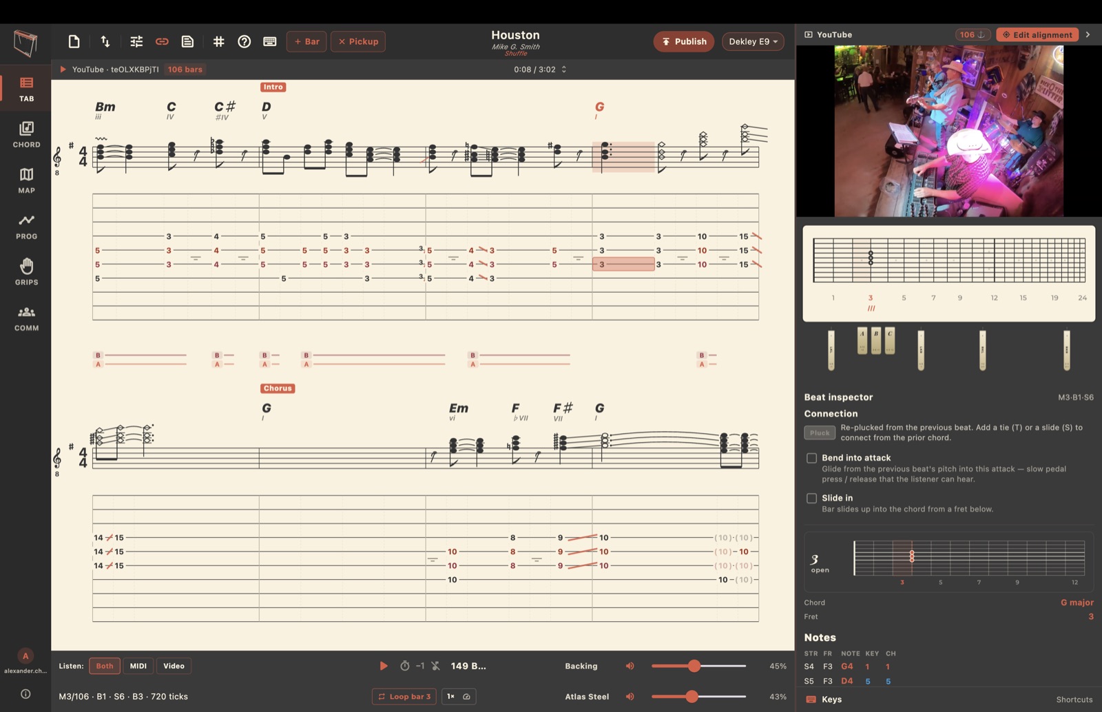Pedal Steel Atlas screenshot 1 of 3